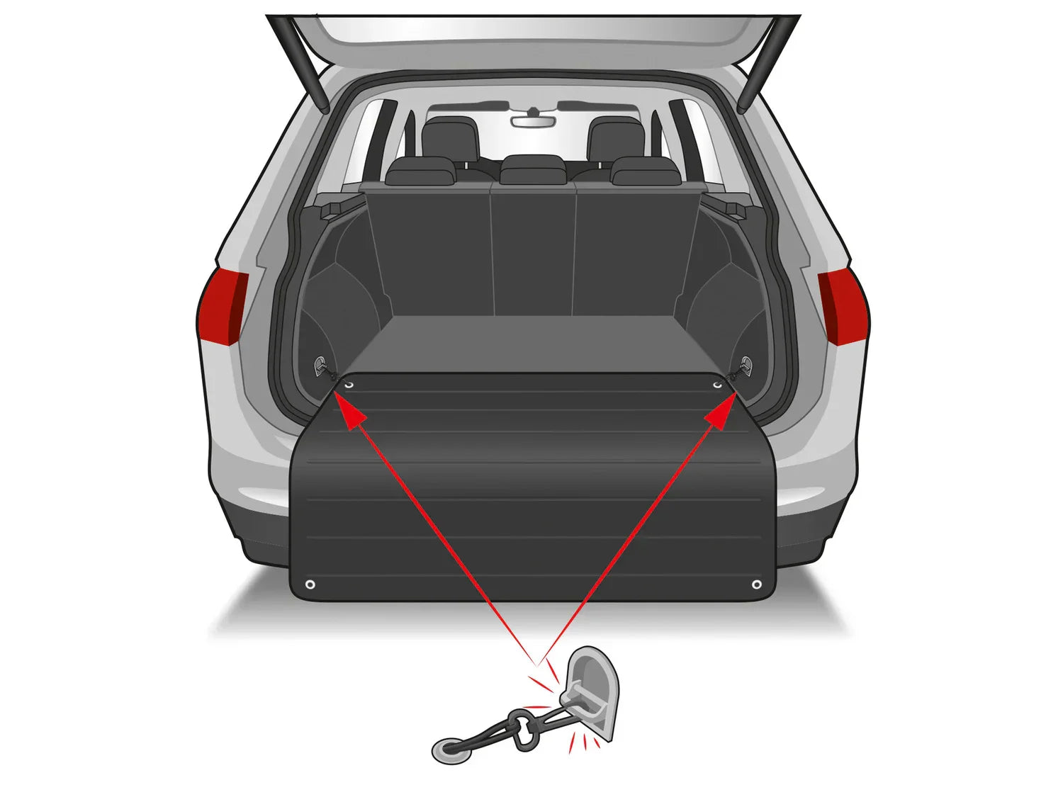 ULTIMATE SPEED Accessoire pour coffre de voiture