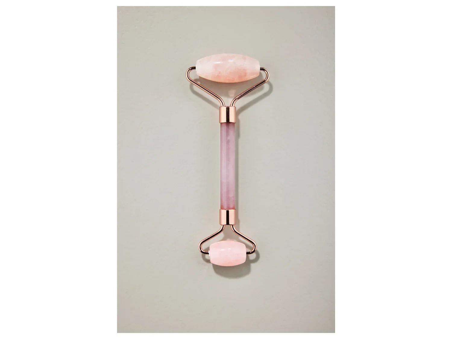 CIEN Beauty Rouleau de quartz pour le visage ou Pierre de massage au quartz