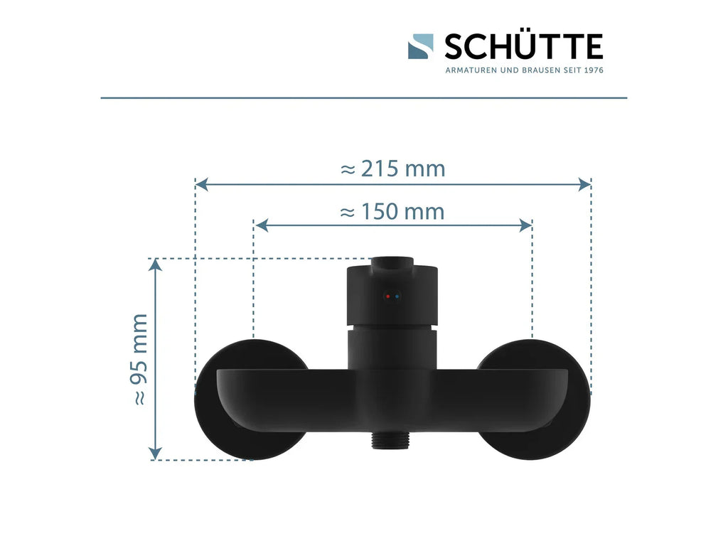 Schtte Mitigeur de salle de bains srie  Denver , noir
