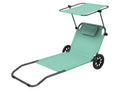 CRIVIT Chaise de plage  roulettes