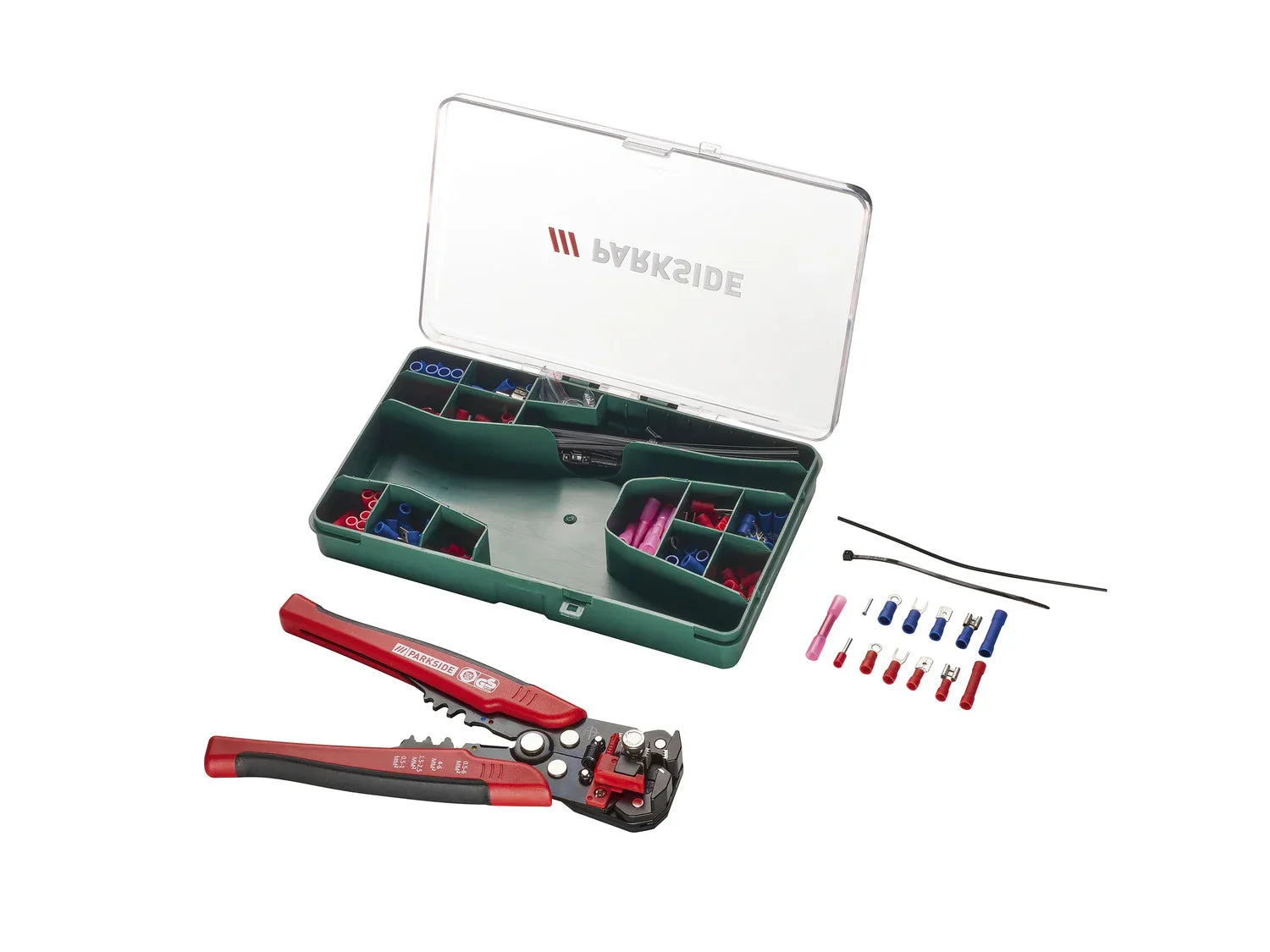 PARKSIDE Pince  sertir avec accessoires PCZS 231 B2, 231 pices