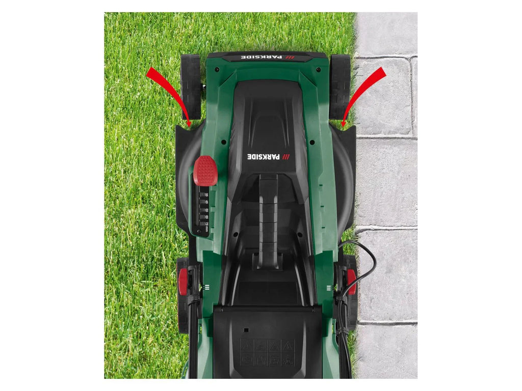 PARKSIDE Tondeuse  gazon lectrique PERM 1500 B2, 500 m, 40 L, 1500 W