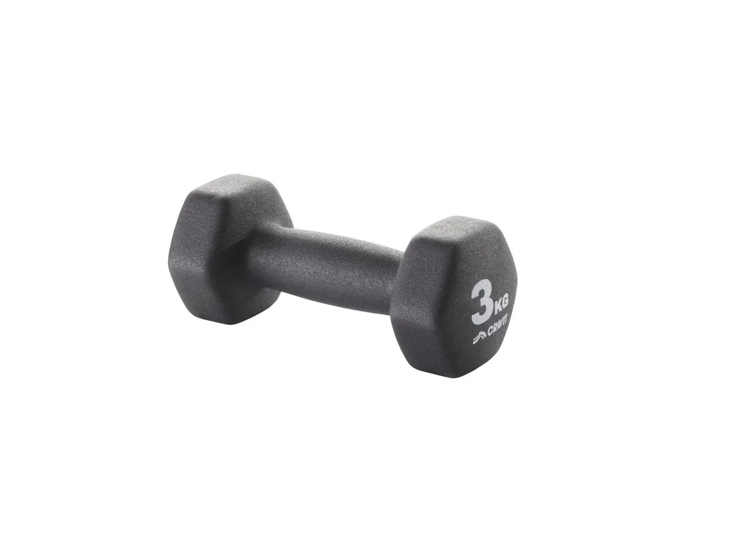 CRIVIT Lot d'haltres, 2x 3 kg ou 2x 4 kg