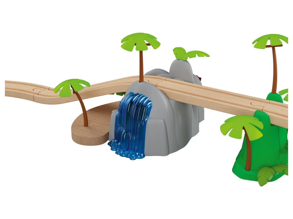 Playtive Set de chemin de train en bois
