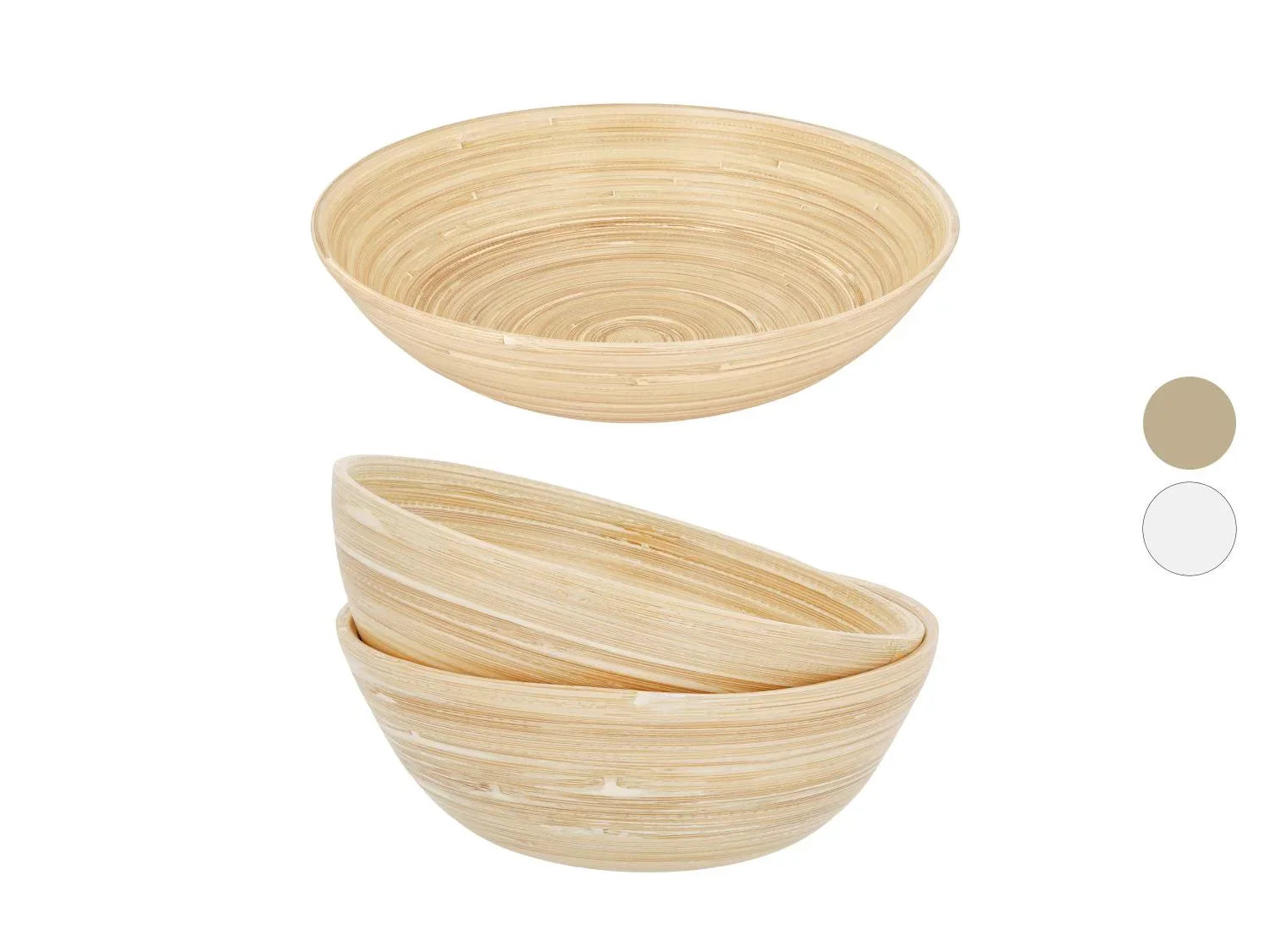 SILVERCREST Saladier ou Coupelles en bambou