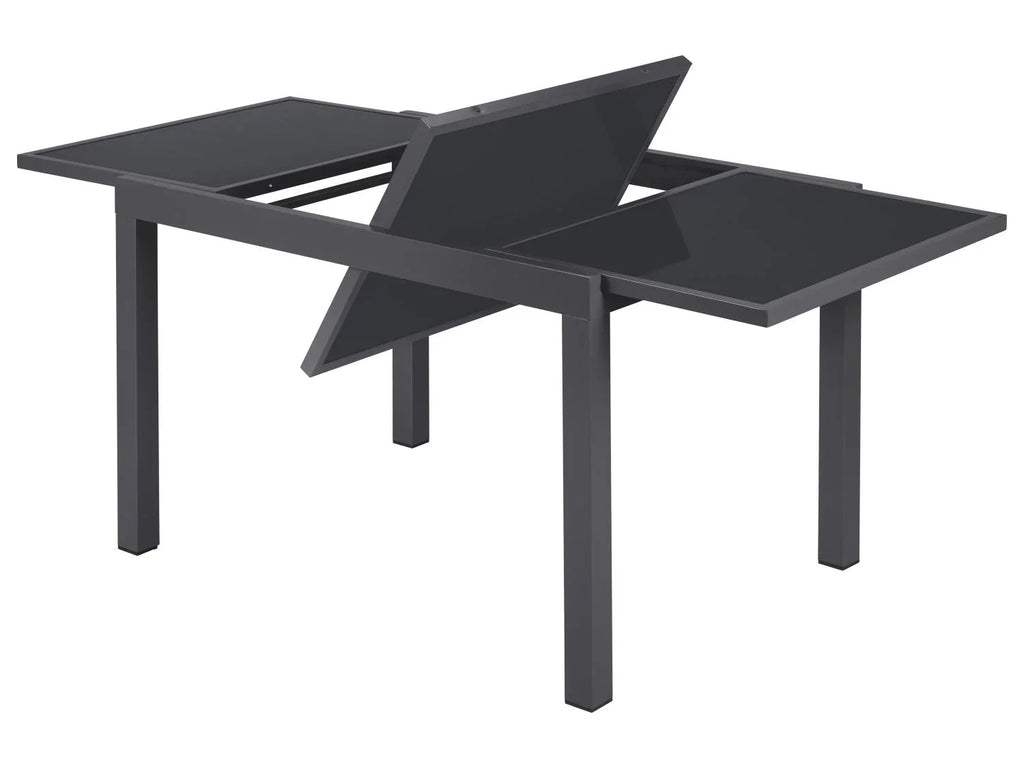 LIVARNO home Table de jardin Houston + Lot de 4 fauteuils Toronto