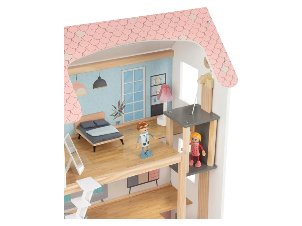 Playtive Maison de poupes XXL, 54 pices