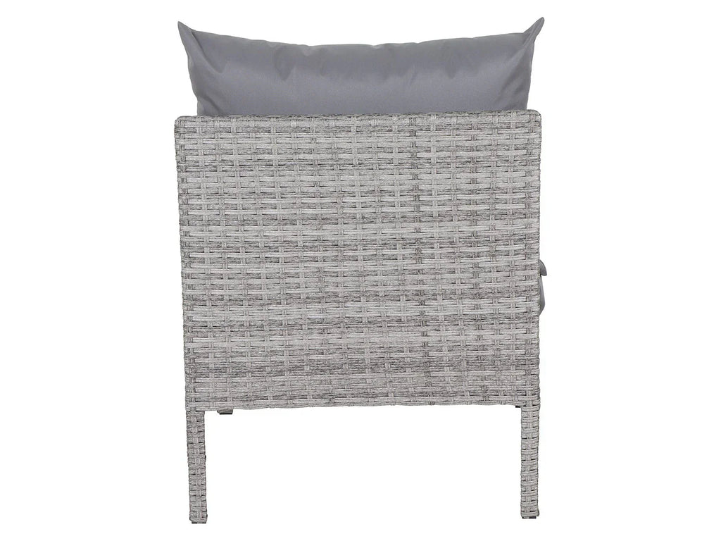 Gardamo Ensemble de jardin Vigo Lounge, 4 pices, gris