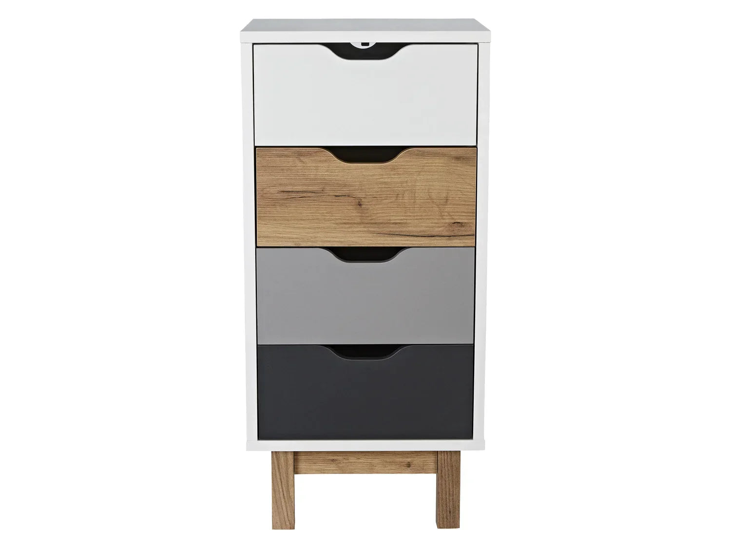 LIVARNO home Commode avec 4 tiroirs, 40 x 85 x 35 cm