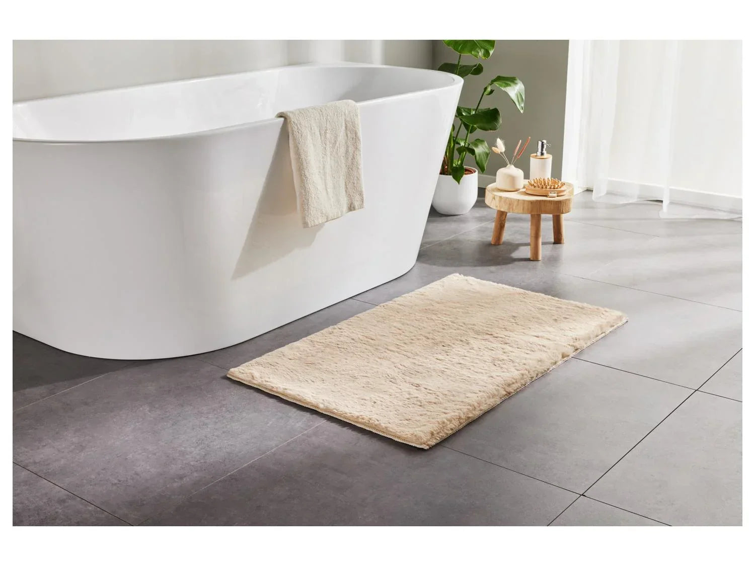 LIVARNO home Tapis de bain, 60 x 100 cm