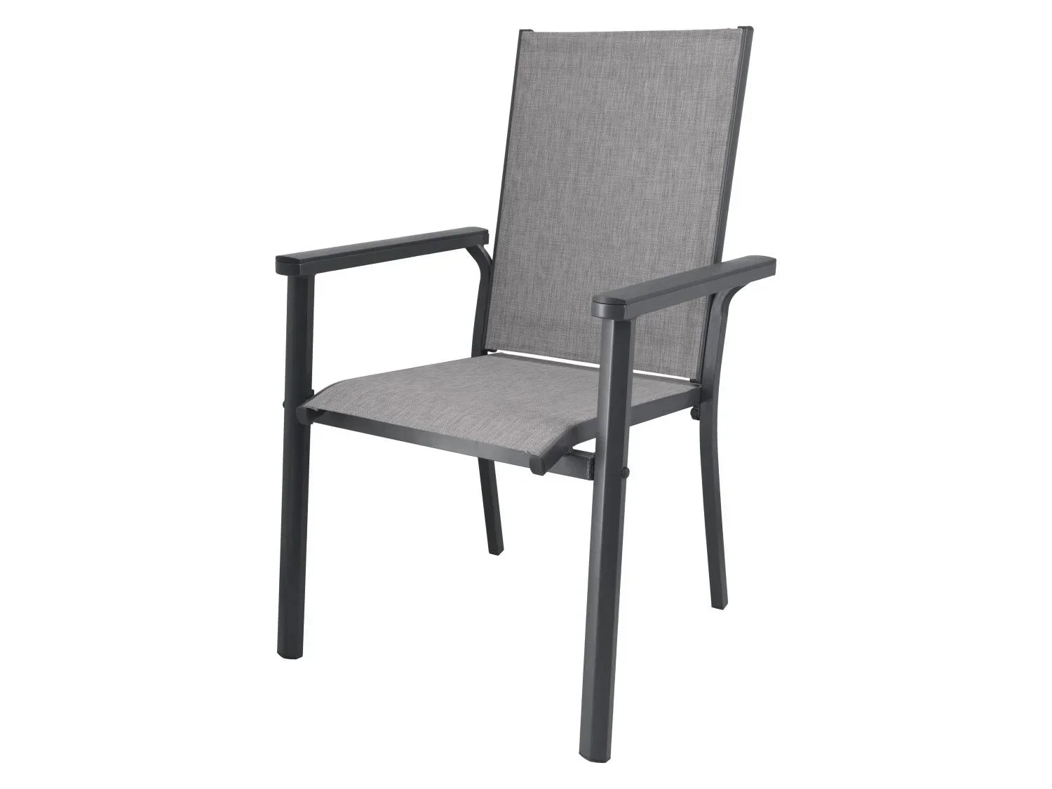LIVARNO Table de jardin + Lot de 4 fauteuils en aluminium Houston