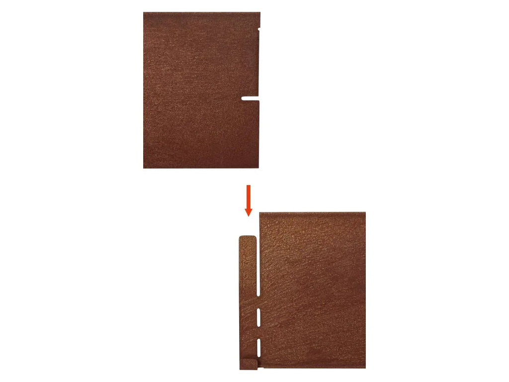 PARKSIDE Lot de 4 bordures de jardin, 100 x 13 cm