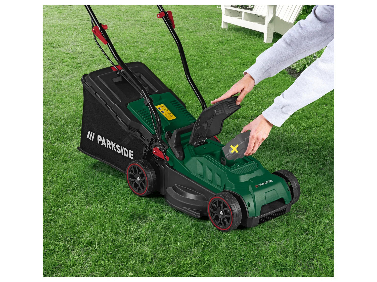 PARKSIDE Tondeuse sans fil PRMA 20-Li B2, 20 V