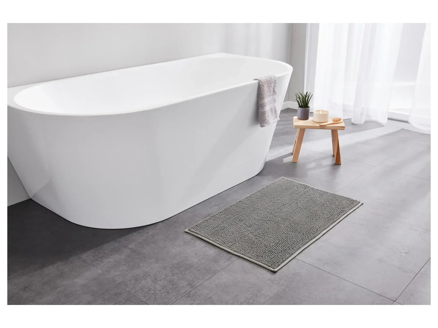 LIVARNO home Tapis de bain, 50 x 80 cm