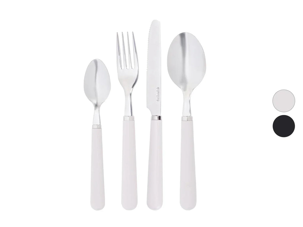 ERNESTO Set de couverts en acier inoxydable, 24 pices