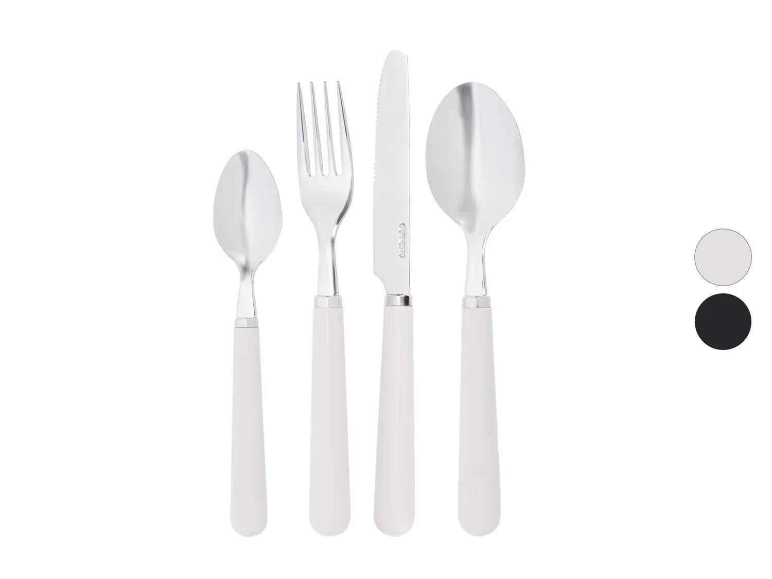 ERNESTO Set de couverts en acier inoxydable, 24 pices