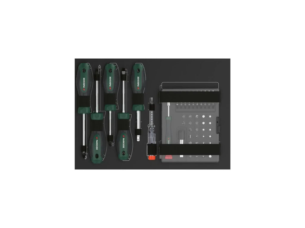 PARKSIDE Mallette  outils, 108 pices