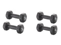 CRIVIT Lot d'haltres, 2x 3 kg ou 2x 4 kg