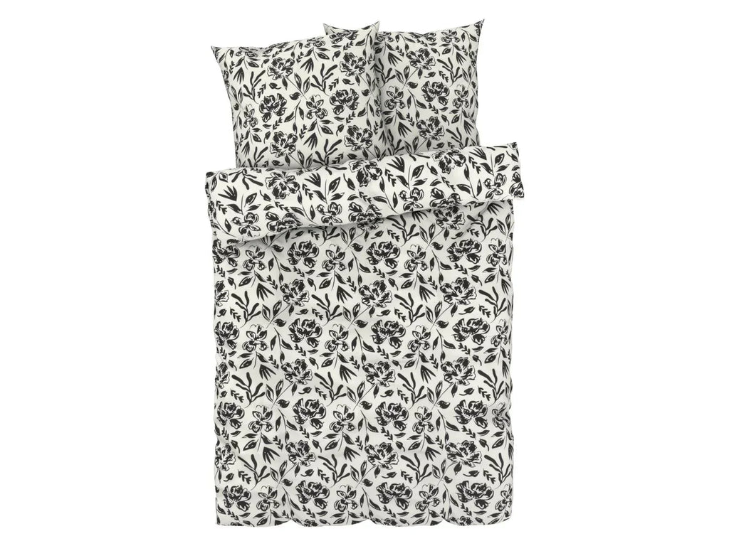 LIVARNO home Parure de lit en satin microfibre, 260 x 240 cm