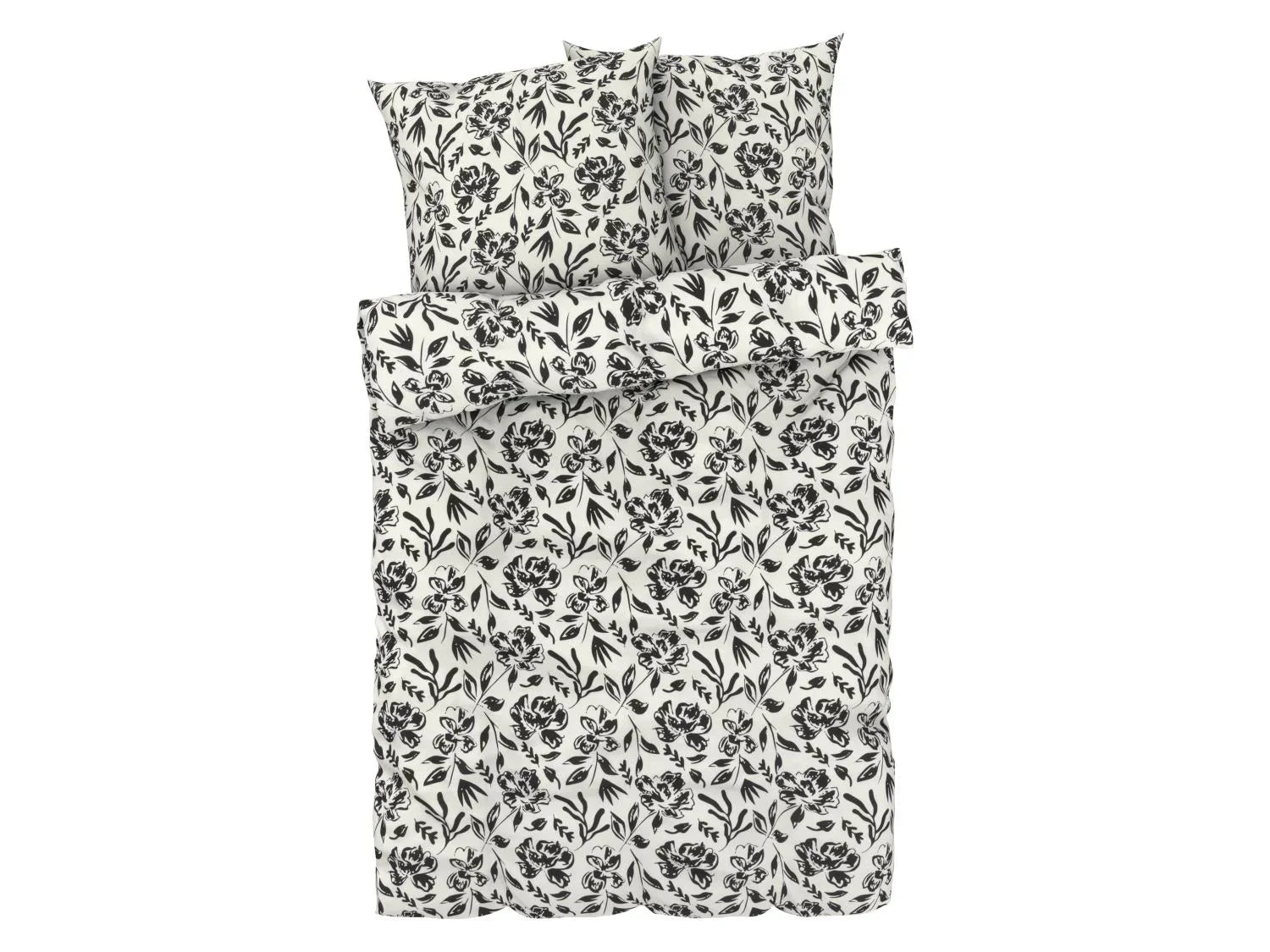 LIVARNO home Parure de lit en satin microfibre, 260 x 240 cm