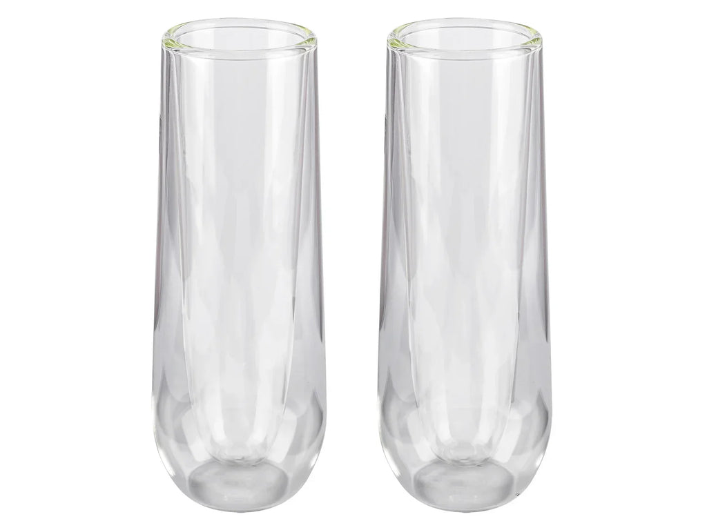 ERNESTO Lot de 2 verres  double paroi