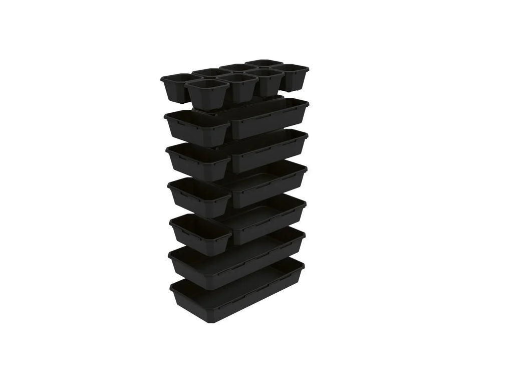 PARKSIDE Set de 20 bacs de rangement