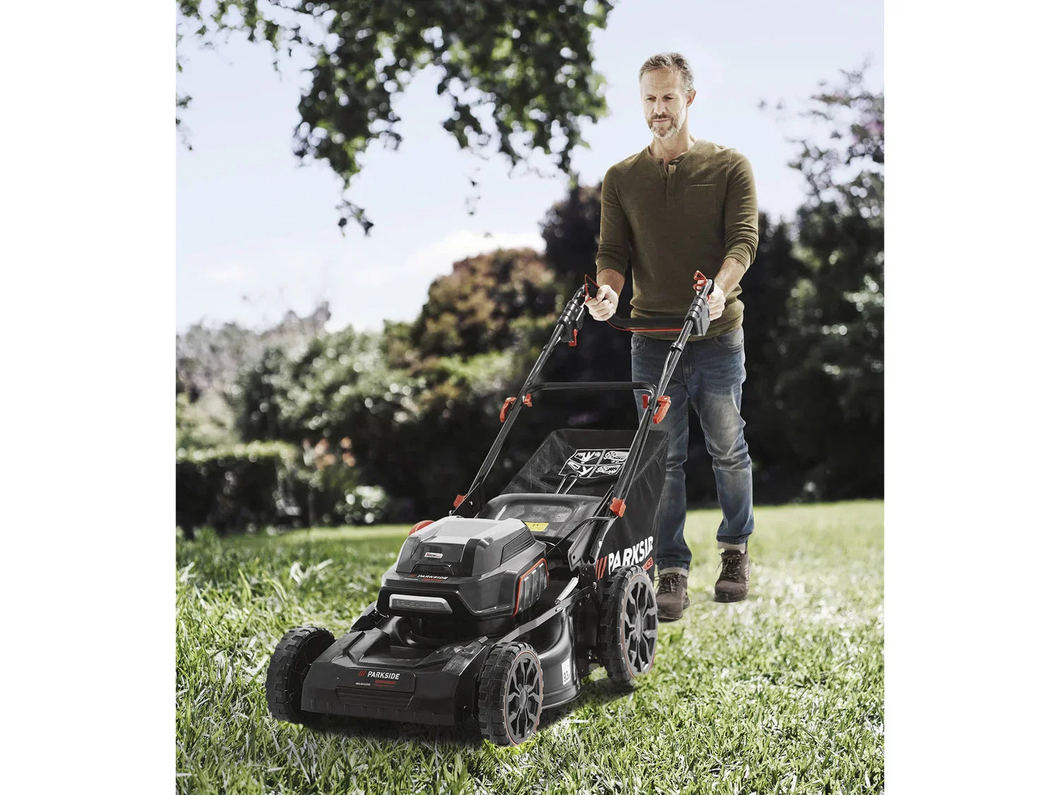 PARKSIDE PERFORMANCE Tondeuse sans fil PPRMA 40-Li , 40 V