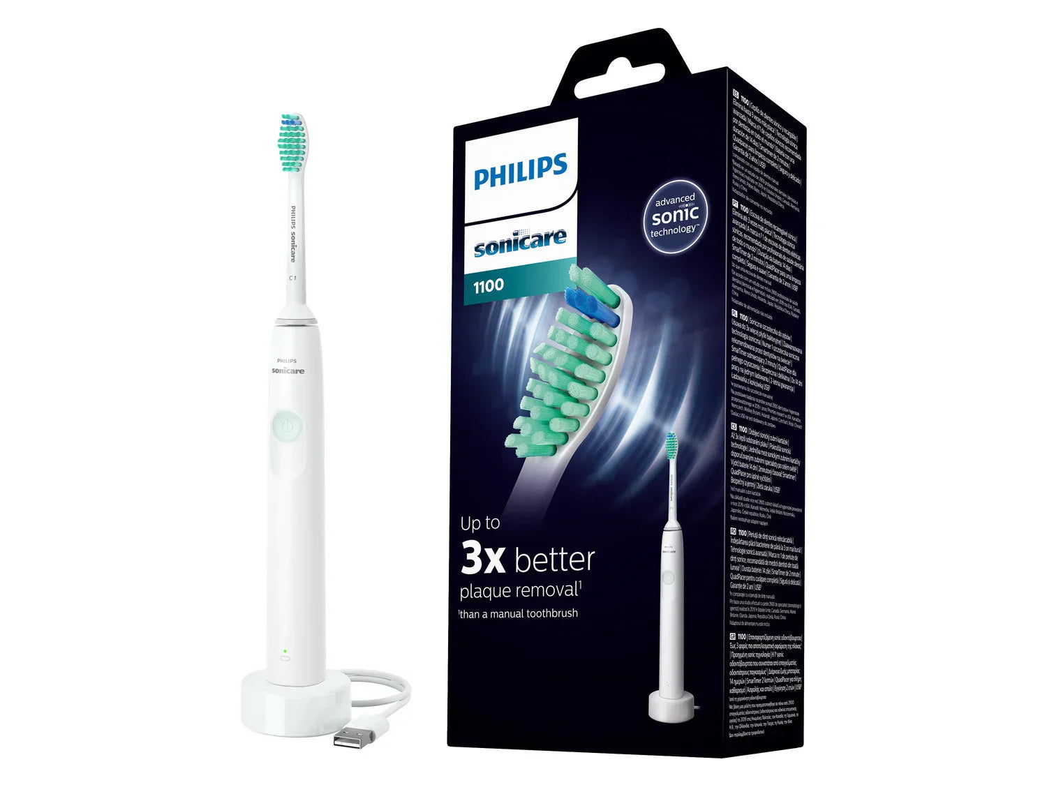 PHILIPS Brosse  dents lectrique 1100 Series HX3641/11