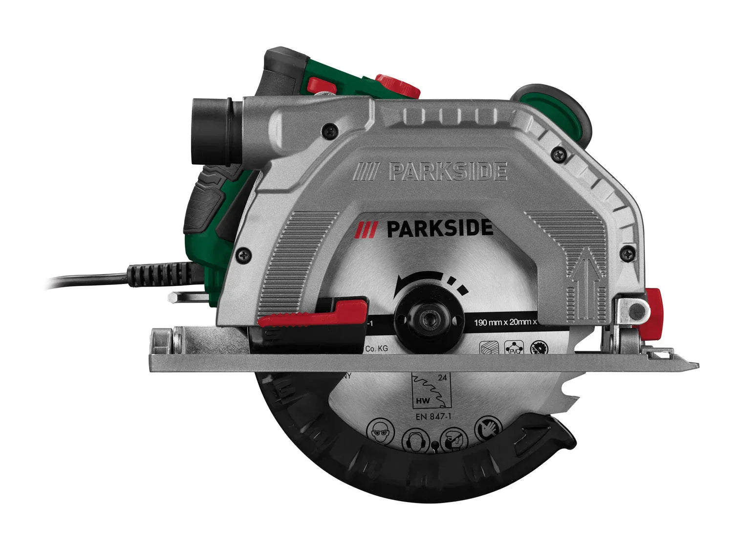 PARKSIDE Scie circulaire PHKS 1350 E4, 1350 W