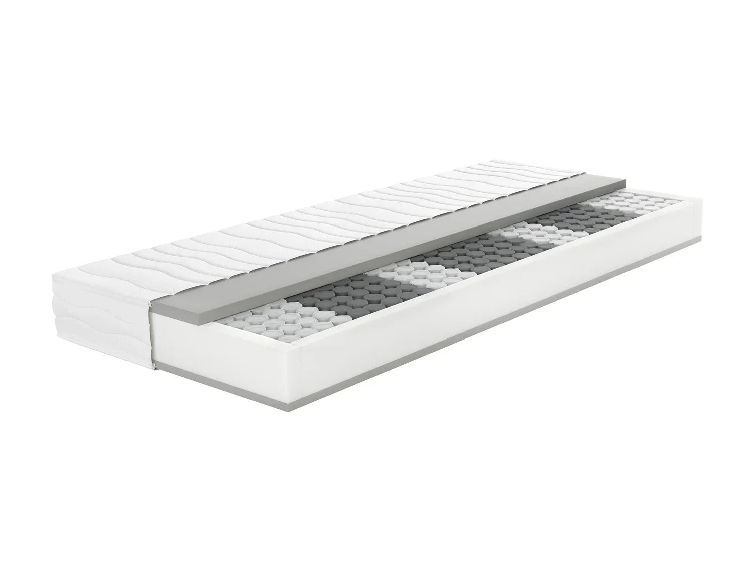 LIVARNO home Matelas  ressorts ensachs, 7 zones, H3, 90 x 190 cm