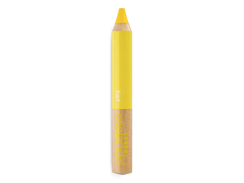 crelando Crayons de couleur 3 en 1, 10 pices