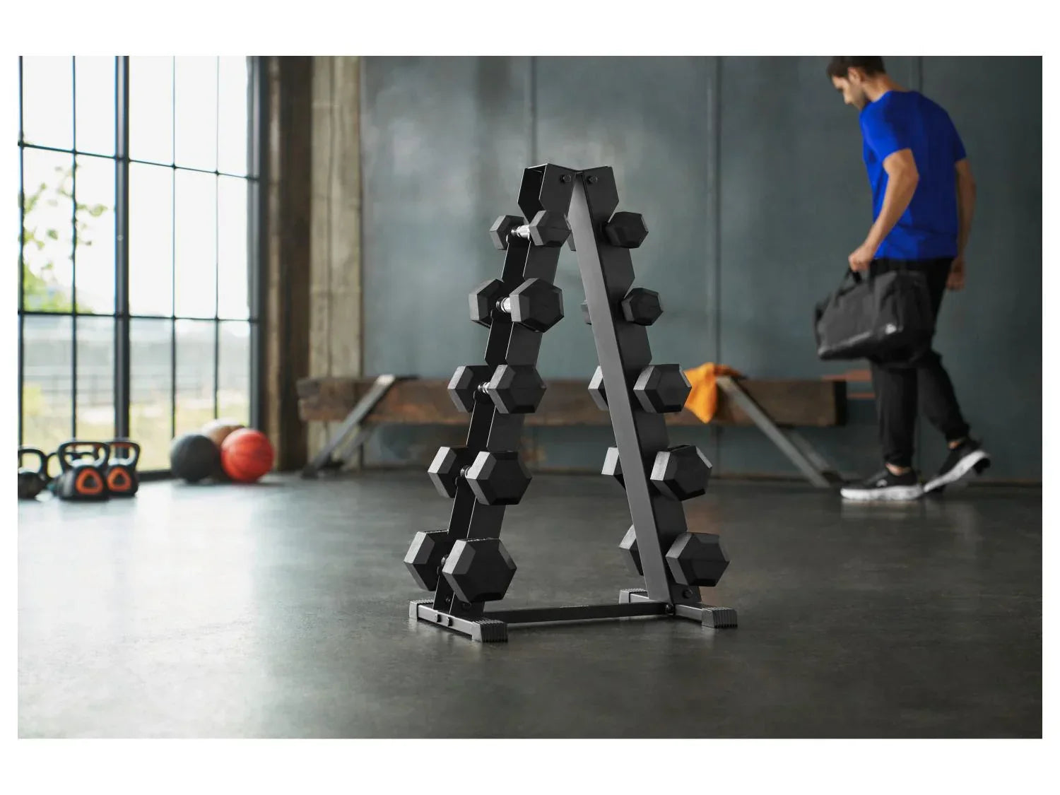 CRIVIT Haltre court hexagonal, 12,5 kg