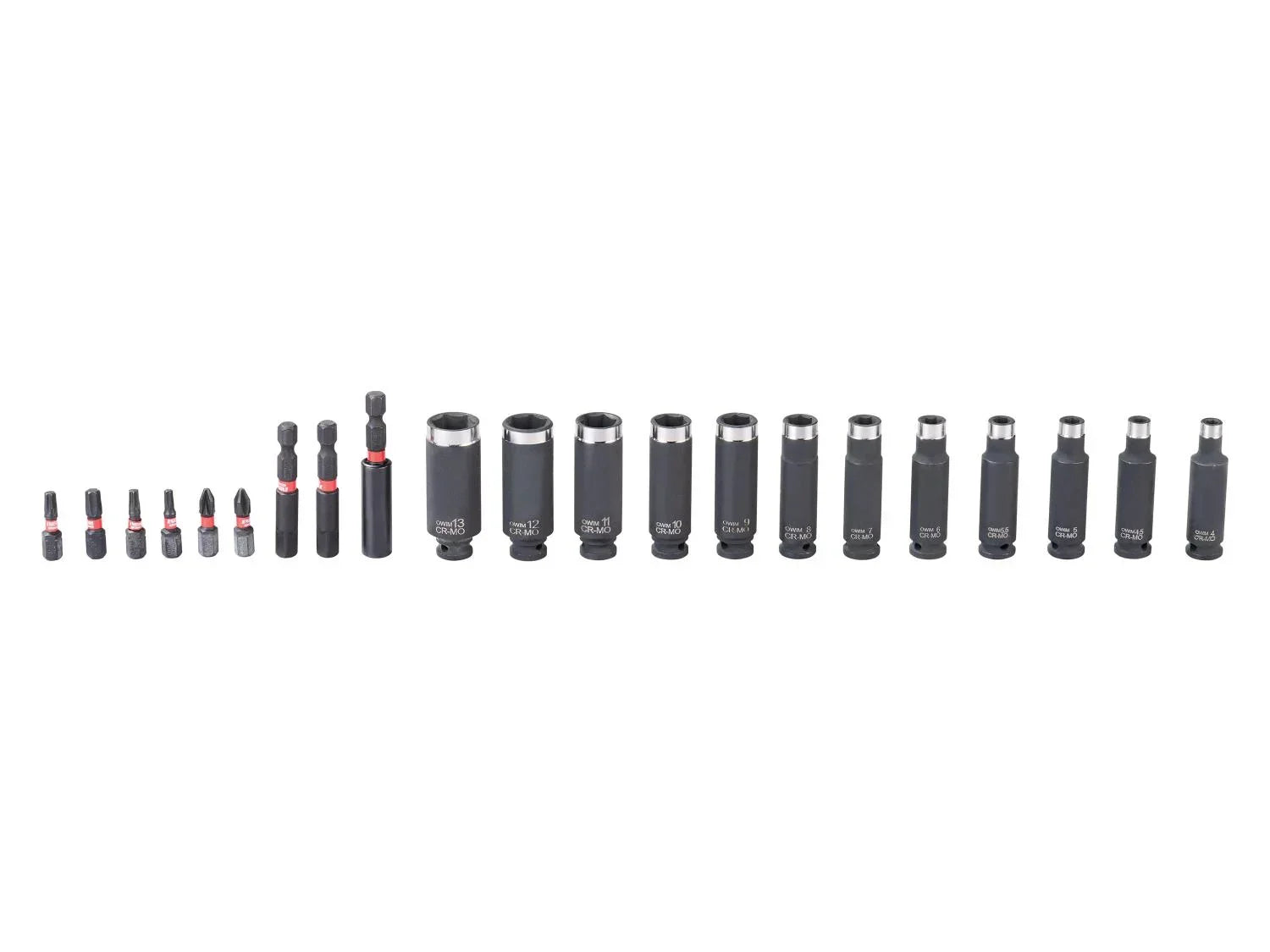 PARKSIDE PERFORMANCE Set de douilles et embouts pour cl  choc PSS 21 A1