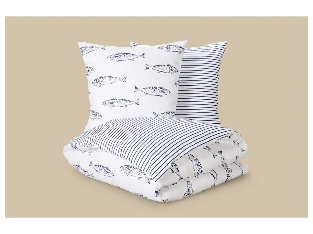 LIVARNO Parure de lit rversible en coton renforc, 260 x 240 cm