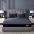 MLILY EGOHOME 14 Inch Queen Memory Foam Mattress for Back Pain, Cooling Copper Gel Bed in a Box, Foam Made in USA, CertiPUR-US Certified, Therapeutic Medium Firm, 60x80x14 Black