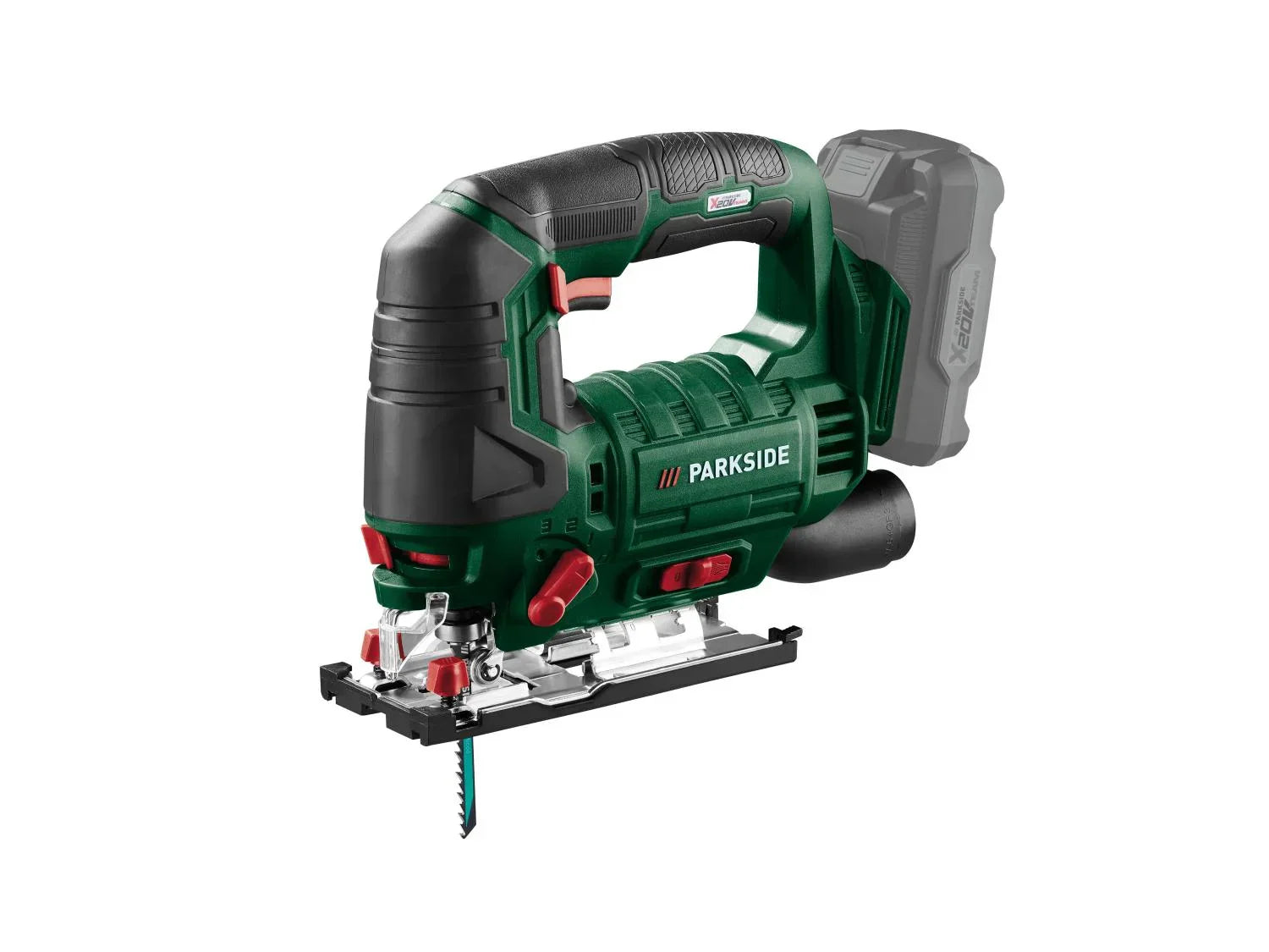 PARKSIDE Scie sauteuse pendulaire sans fil PSTDA 20-Li C3, 20 V