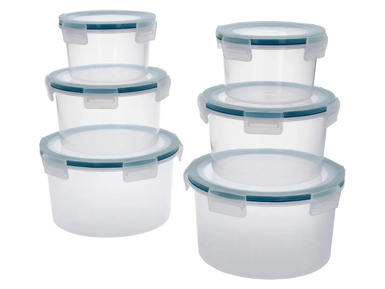 SILVERCREST Set de 6 botes de conservation