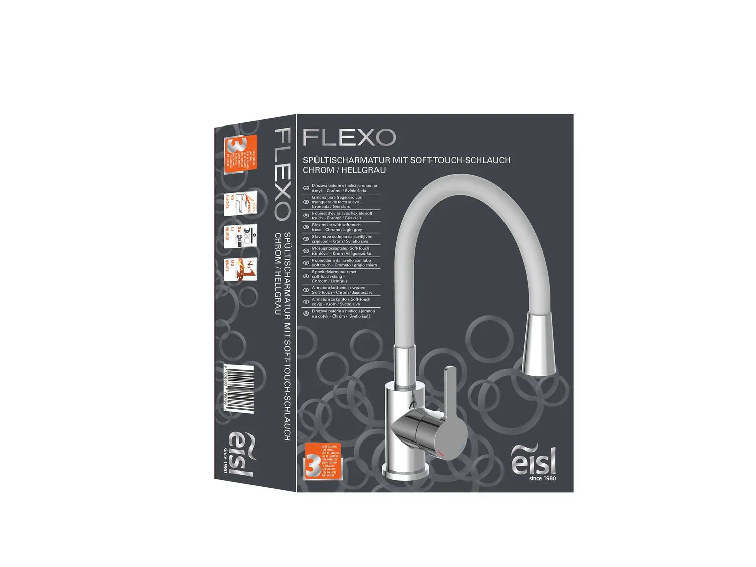 Eisl Mitigeur de cuisine Flexo, avec fonction Cold Start