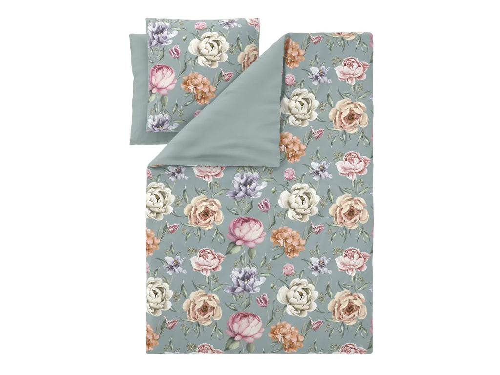 LIVARNO Parure de lit double face en satin microfibre, 260 x 240 cm