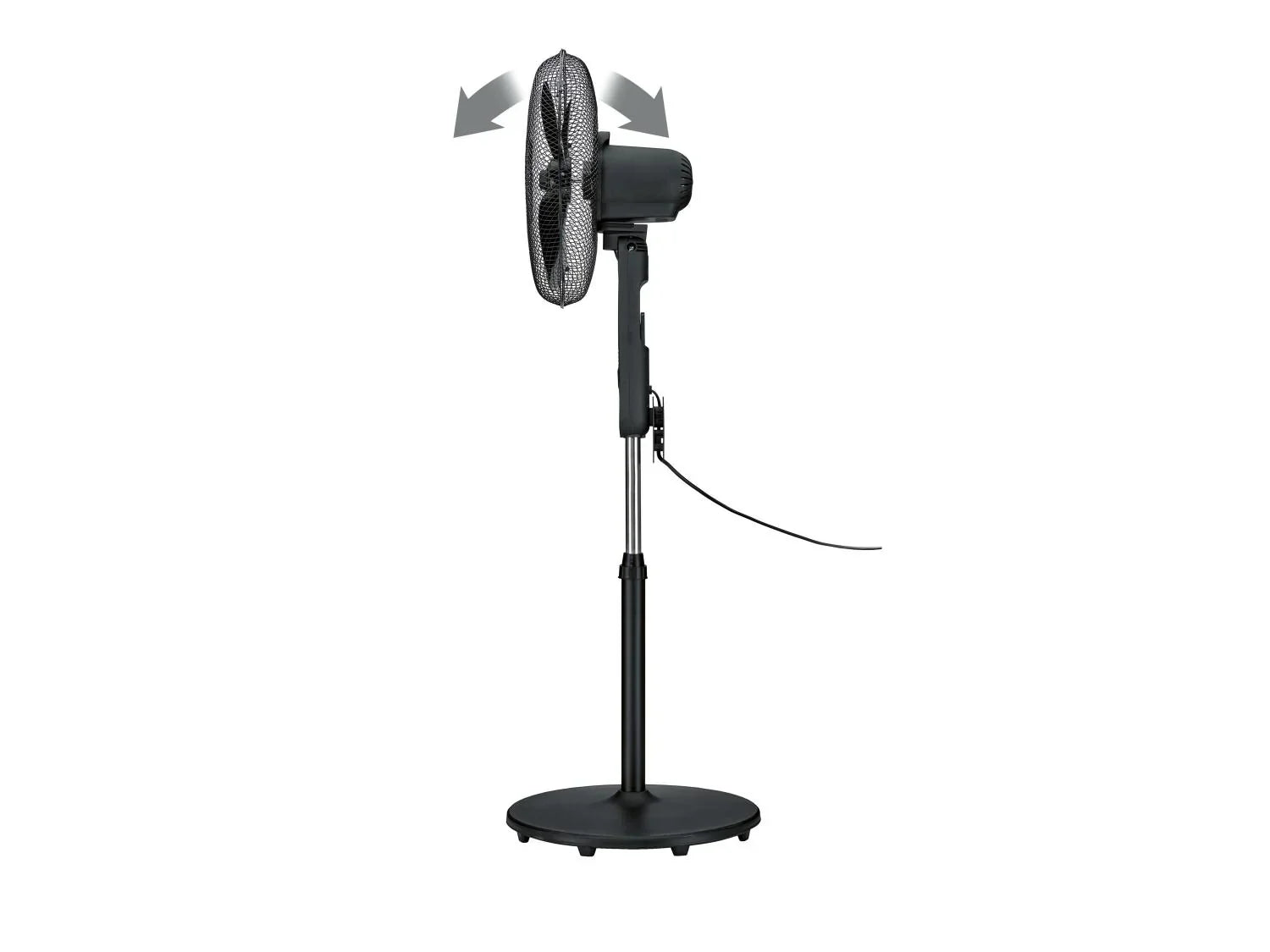 TRONIC Ventilateur sur pied, 50 W