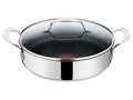 Jamie Oliver by Tefal Sauteuse avec couvercle, 25 cm