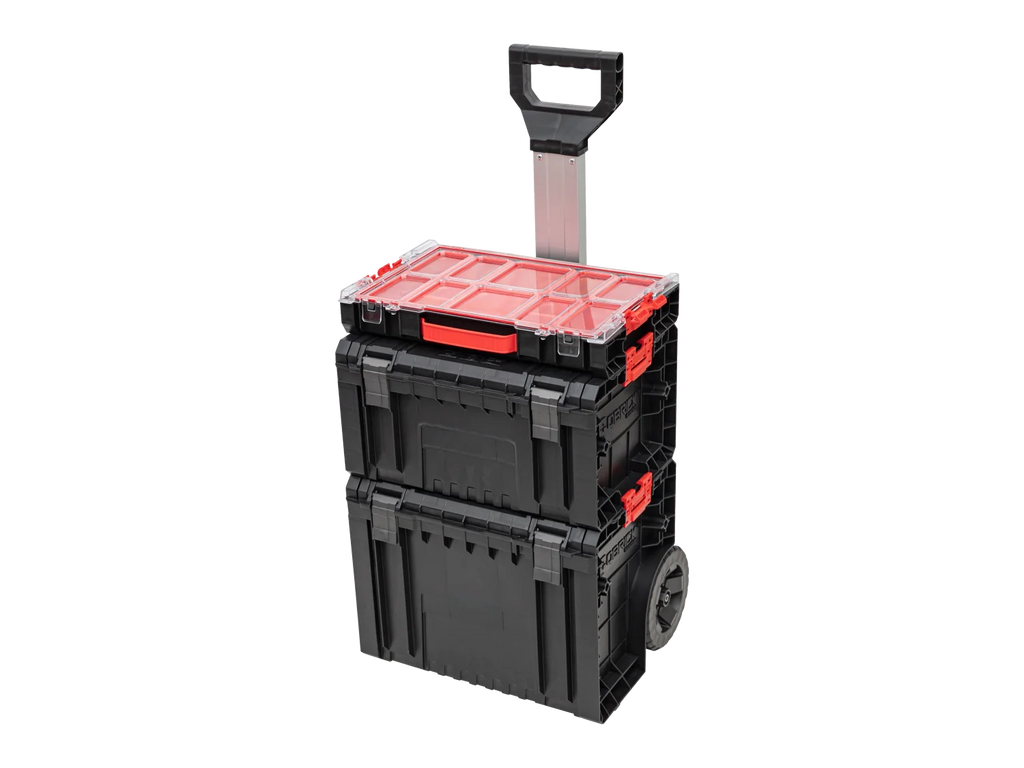 Qbrick System Kit caisse  outils sur roulettes, 3 pices