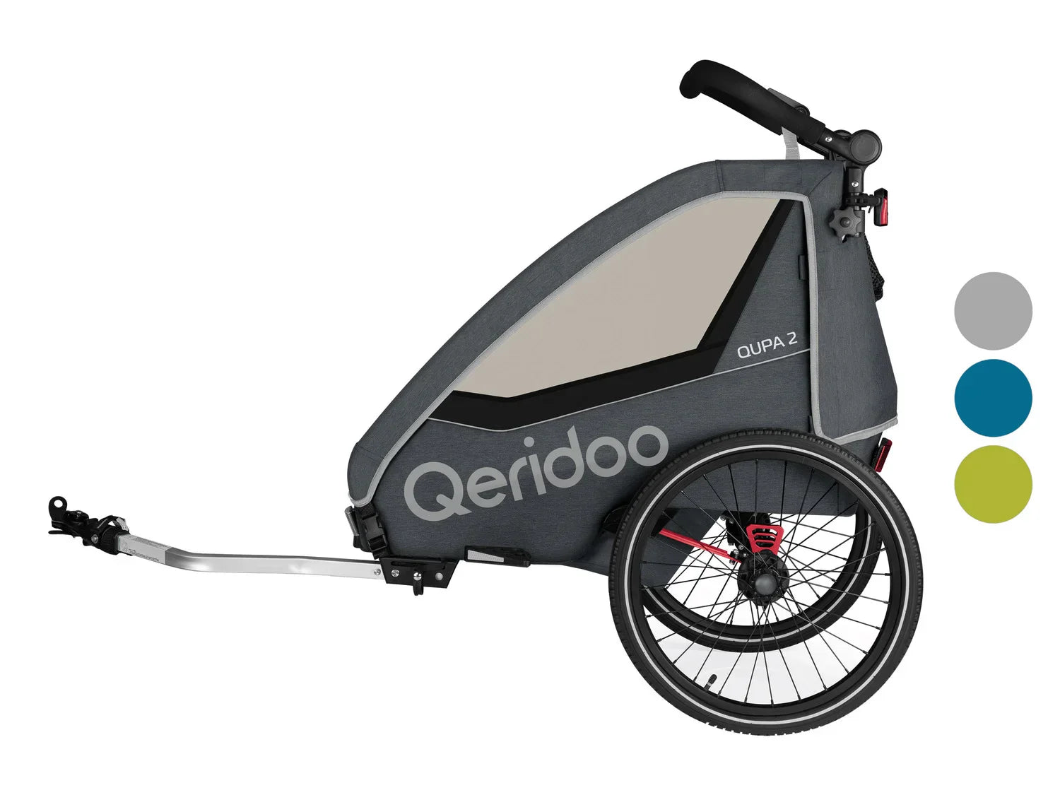 Qeridoo Remorque vlo QUPA 2