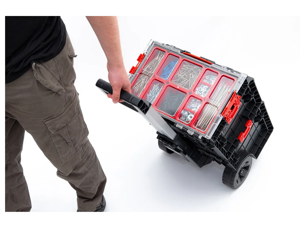 Qbrick System Kit caisse  outils sur roulettes, 3 pices
