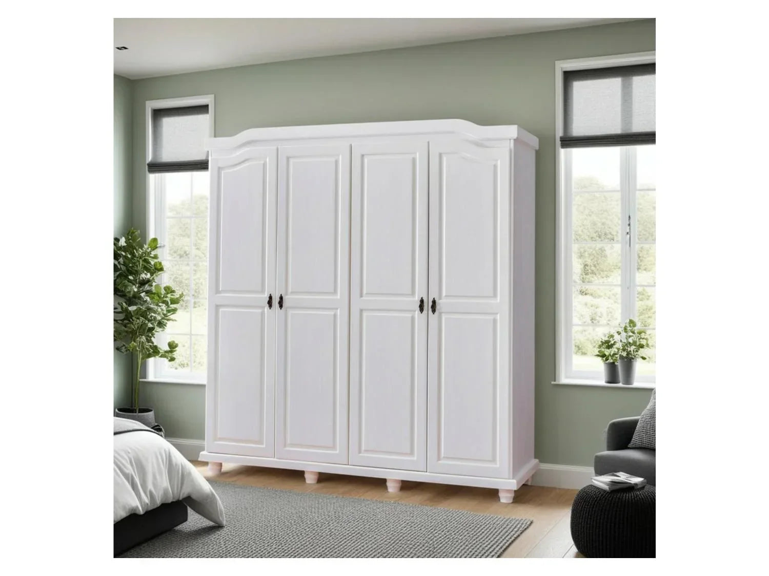 Inter Link Armoire en bois massif