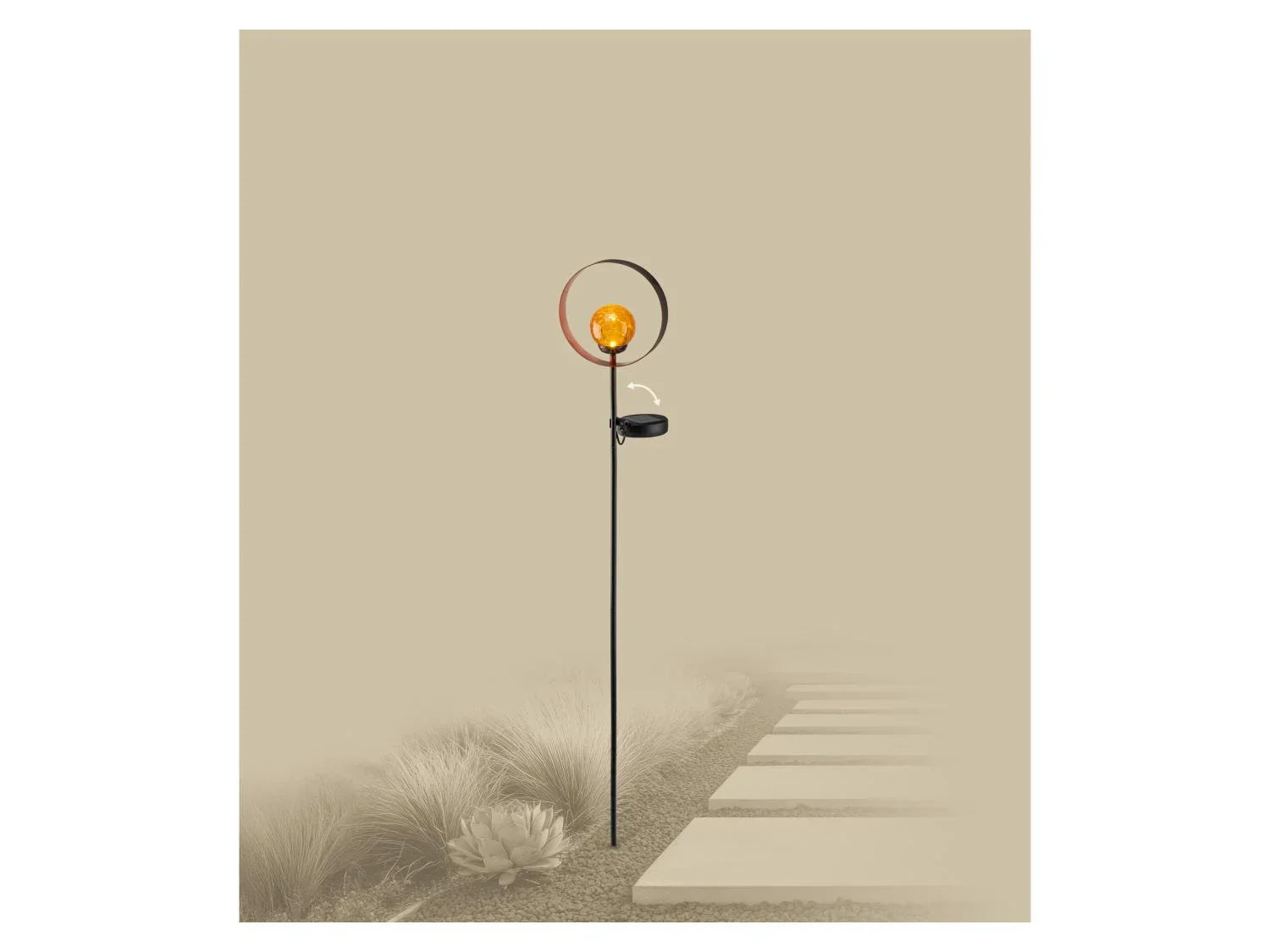 LIVARNO Dcoration solaire LED pour jardin