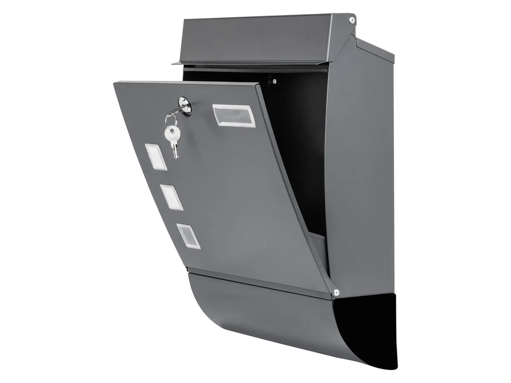LIVARNO home Bote aux lettres en acier inoxydable