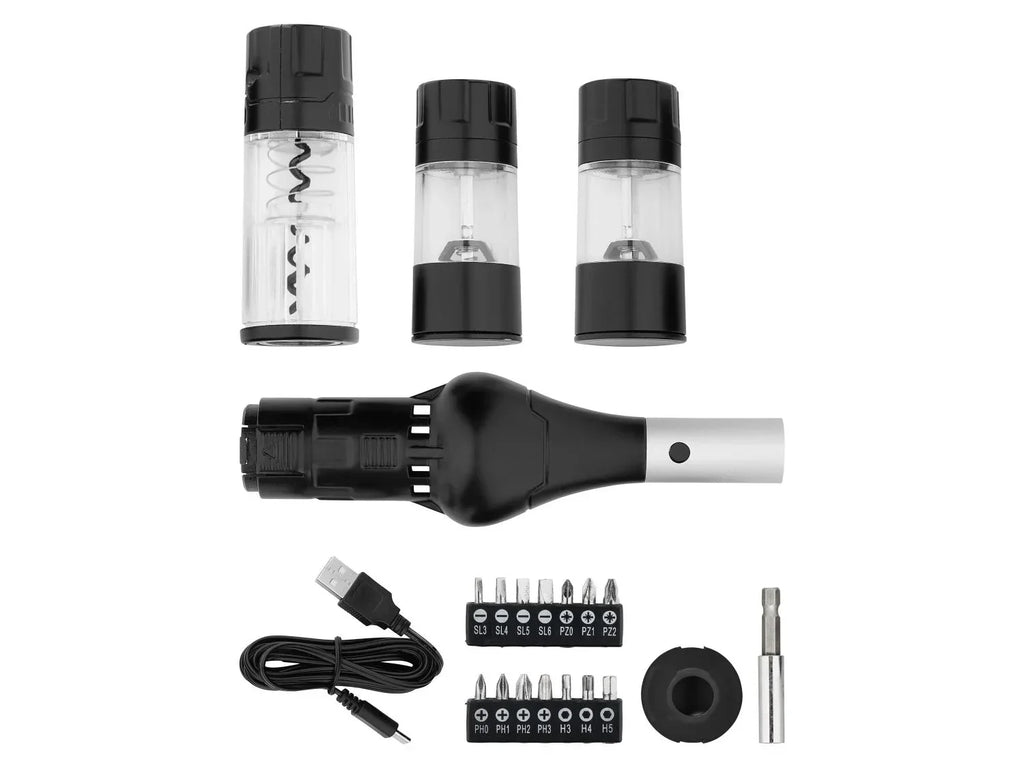 PARKSIDE Set de visseuses sans fil avec accessoires BBQ PAS 4 D7, 10 Nm, 4 V