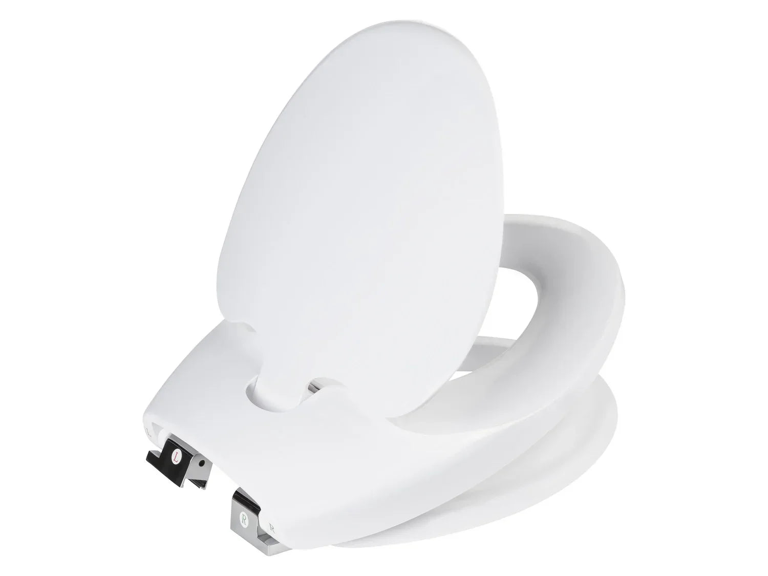 LIVARNO home Abattant WC 2 en 1, avec fermeture en douceur