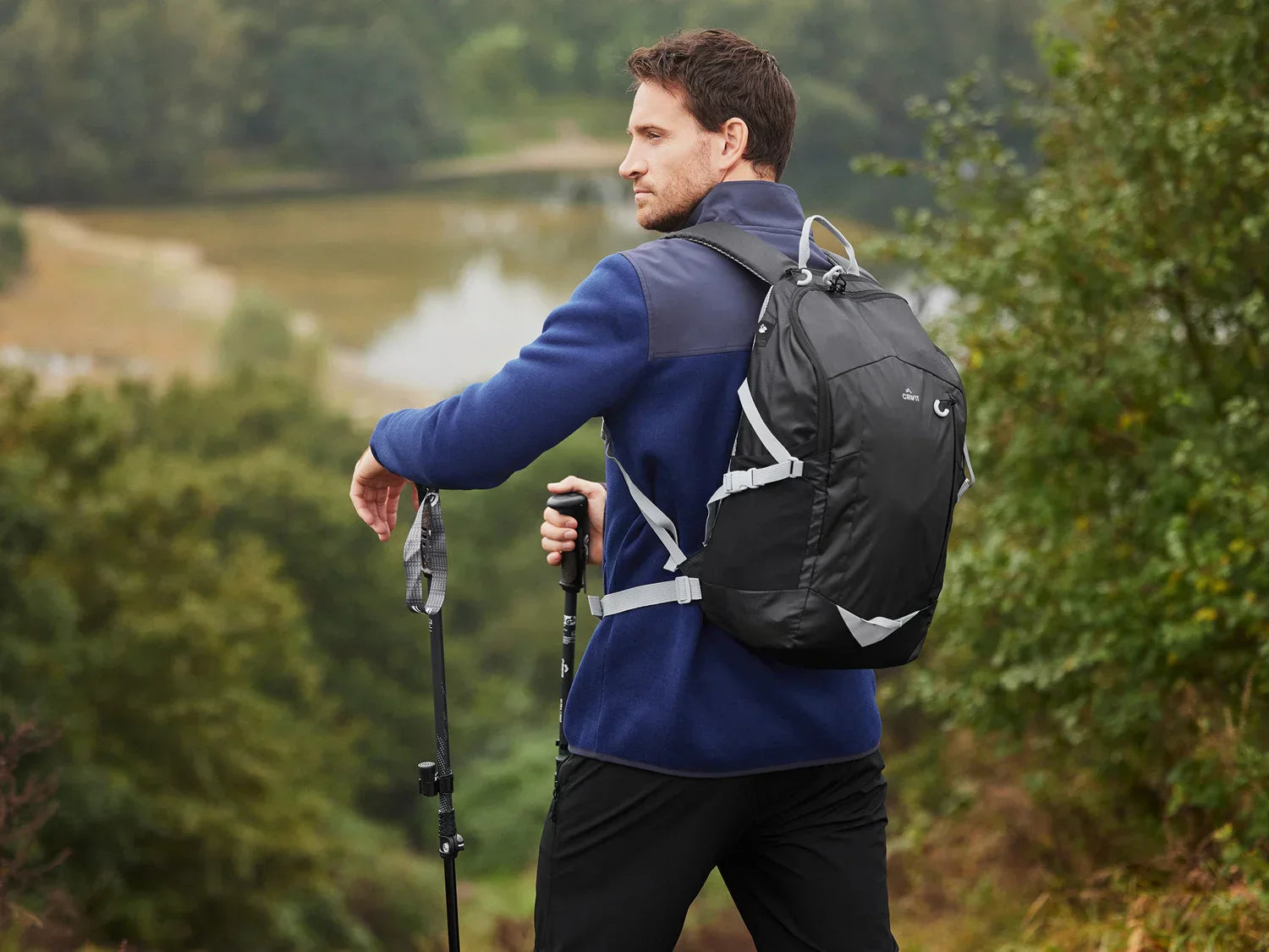 CRIVIT Btons de trekking en aluminium